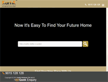 Tablet Screenshot of kartikinfratown.com